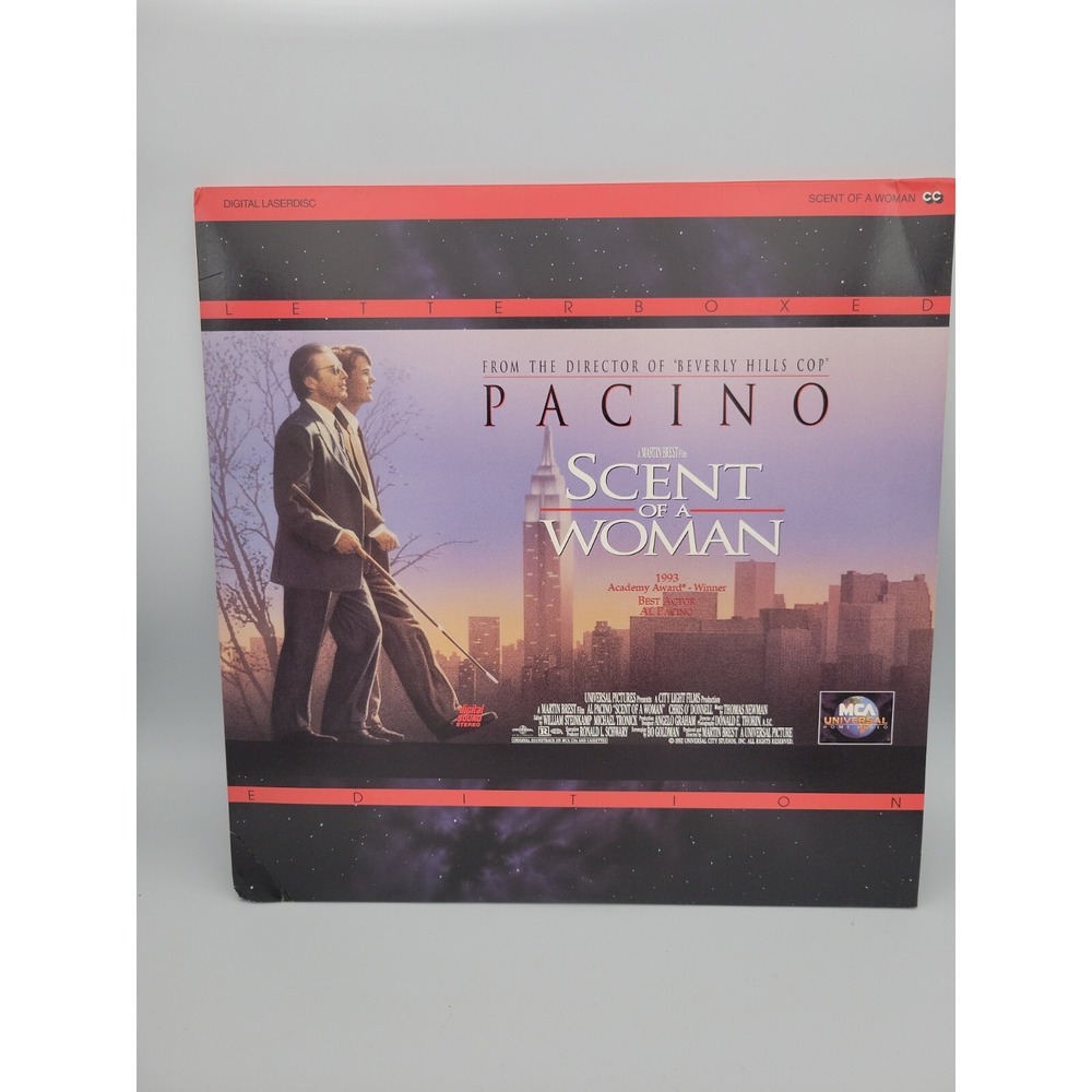 Scent of a Woman Laserdisc 1993 Al Pacino Chris Odonnell MCA 41546 Letterboxed